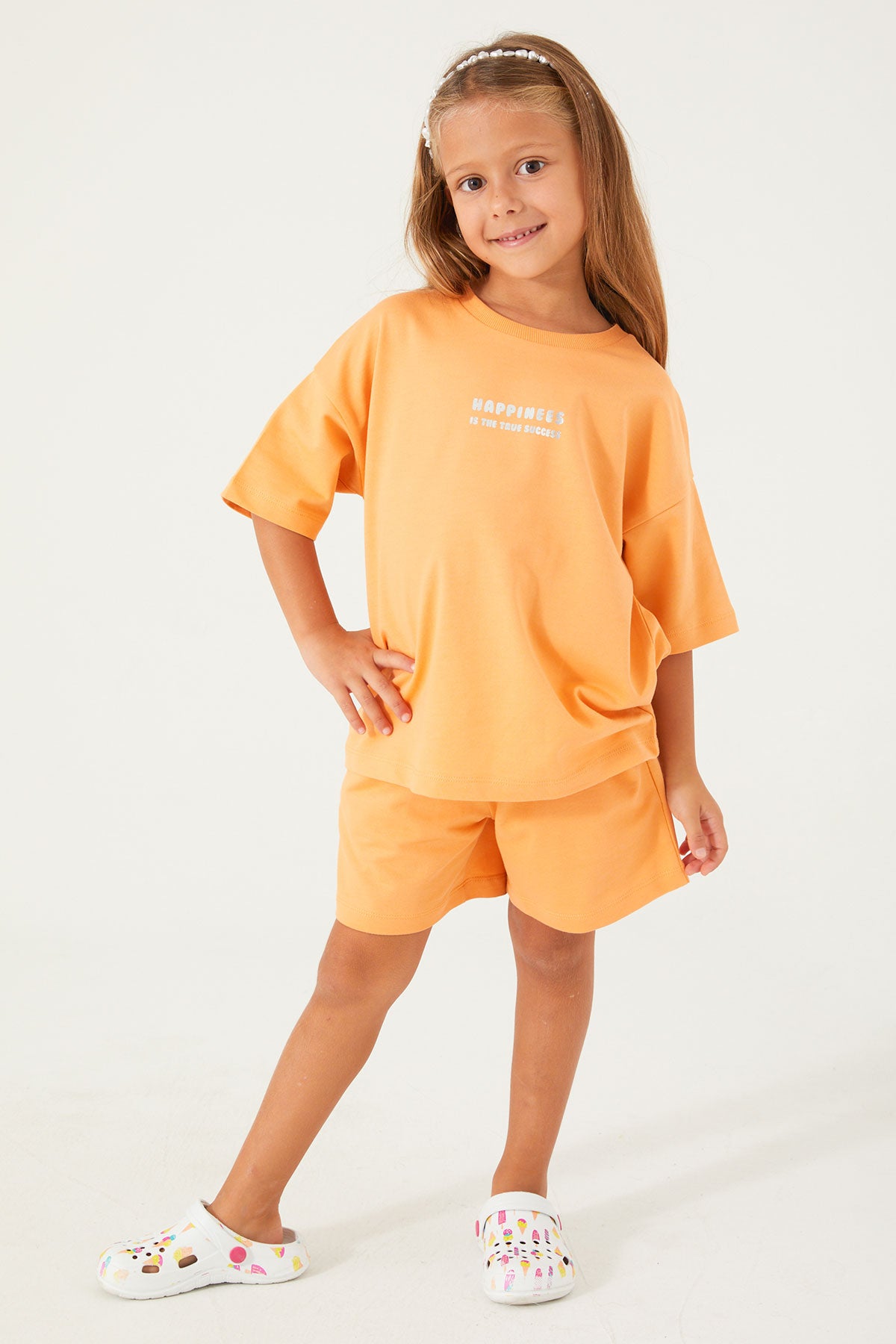 RolyPoly Girls Pajamas Shorts Set Two Threads
