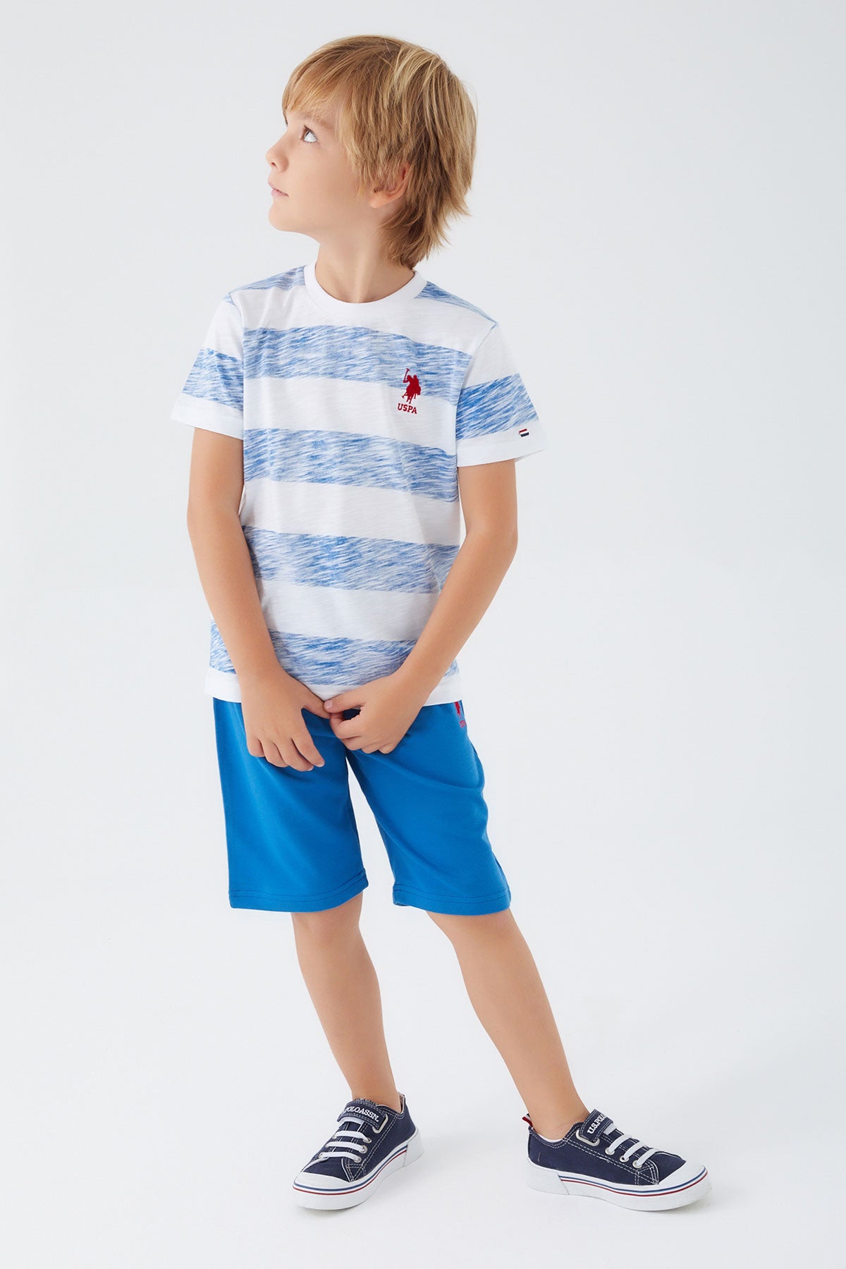 U.S. Polo Kids Boys Two Pieces Pajama Set Supreme
