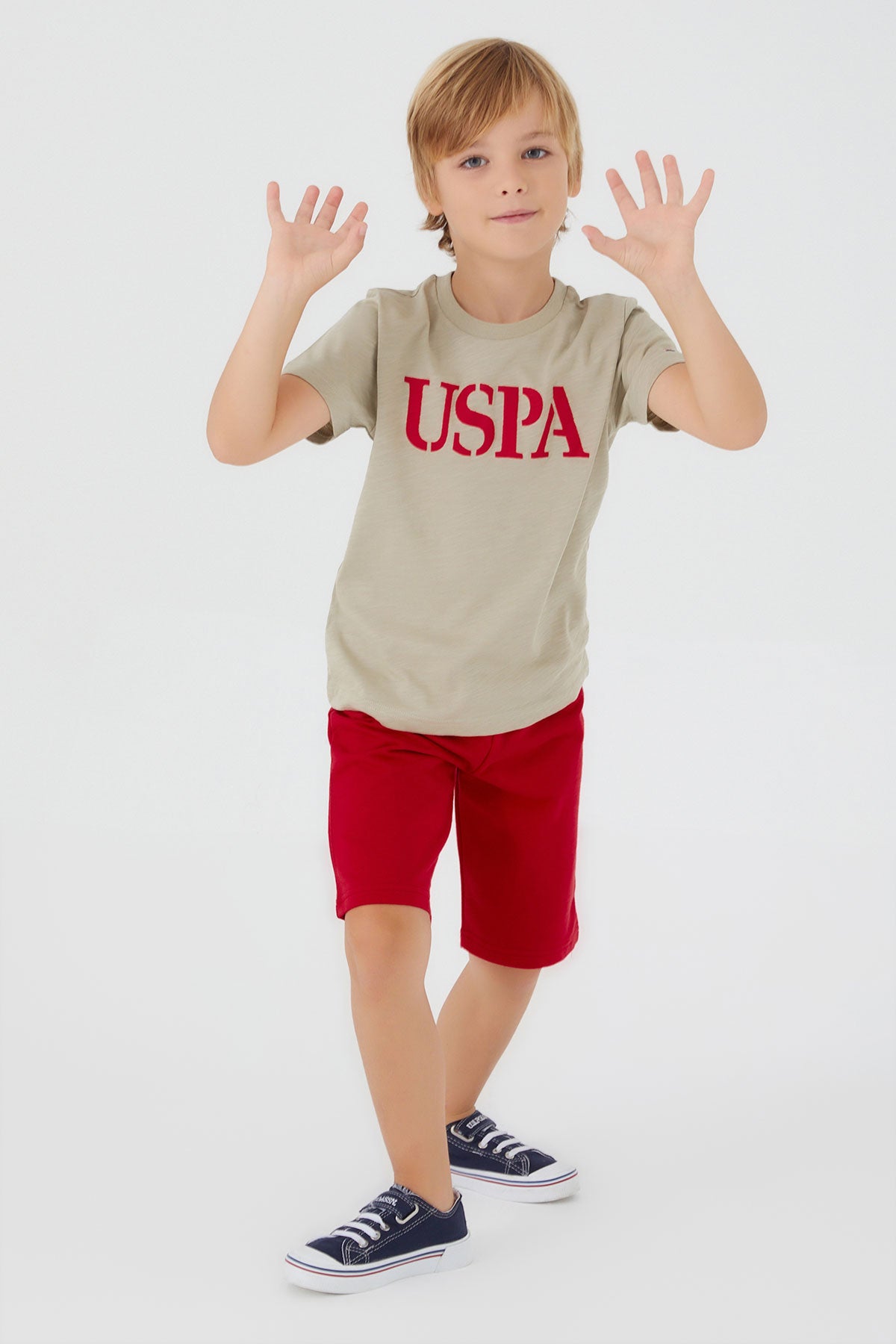 U.S. Polo Kids Boys Two Pieces Pajama Set Supreme