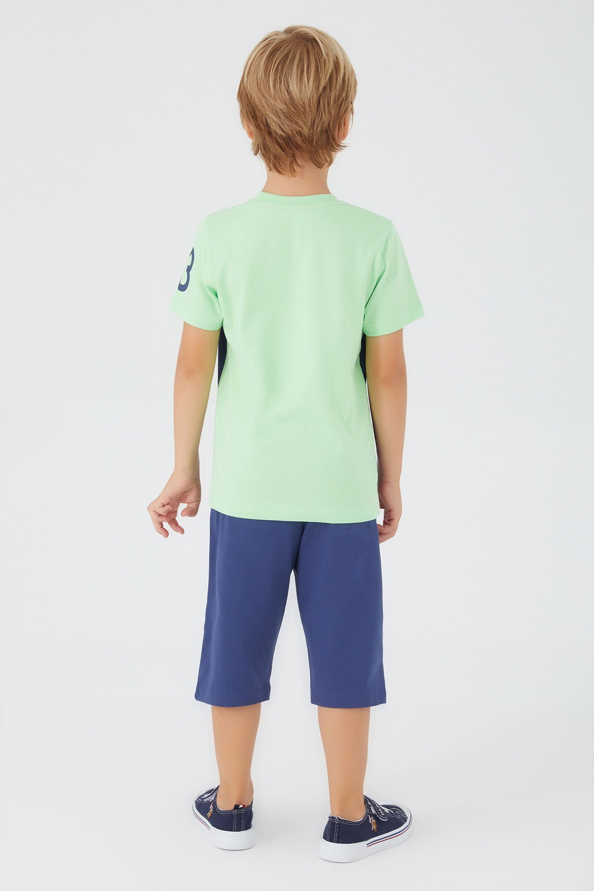 U.S. Polo Kids Boys Two Pieces Pajama Set Supreme