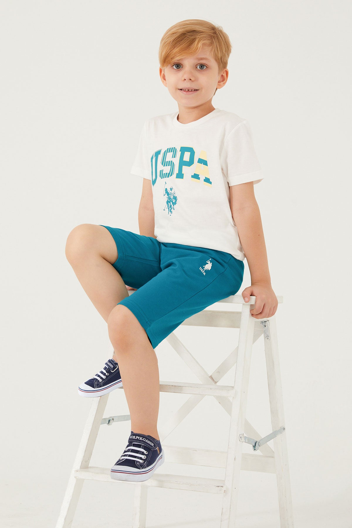U.S. Polo Kids Boys Two Pieces Pajama Set Supreme