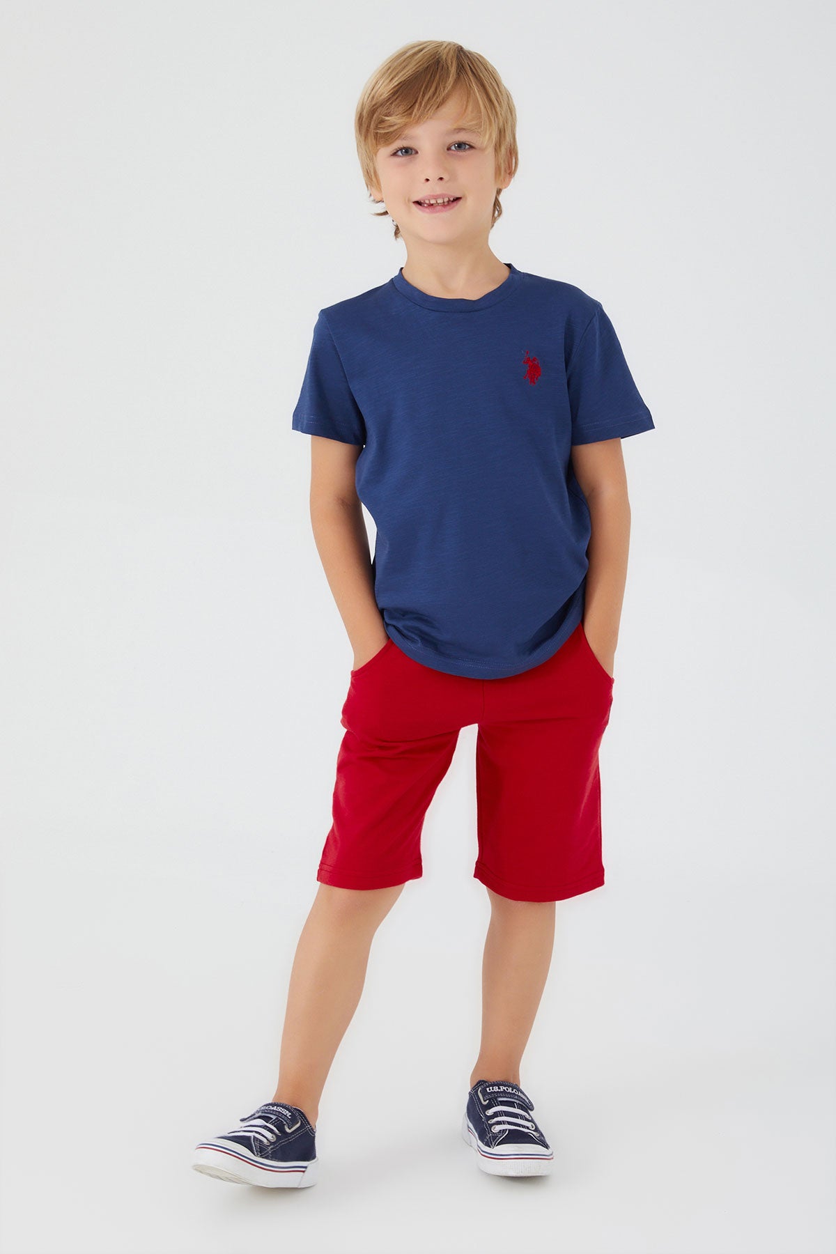 U.S. Polo Kids Boys Two Pieces Pajama Set Supreme