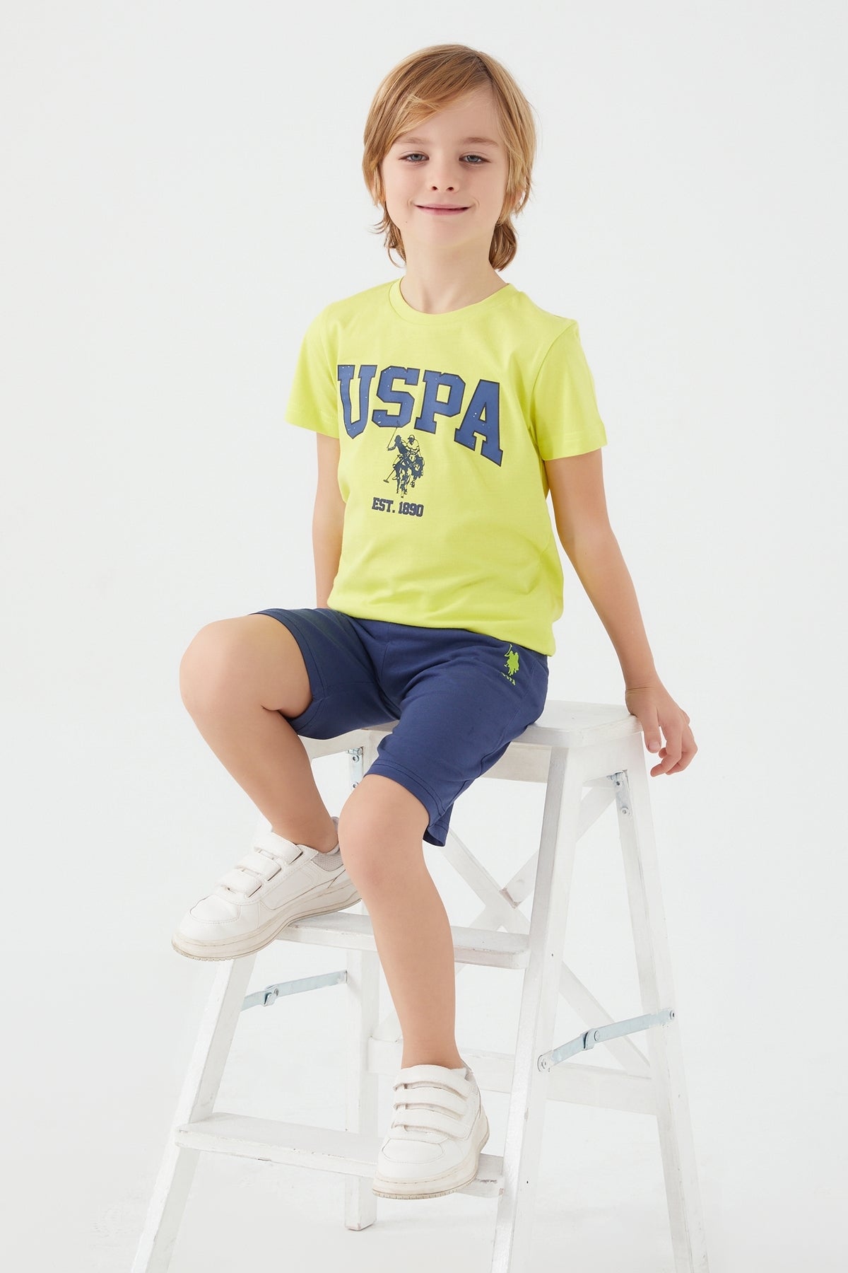 U.S. Polo Kids Boys Two Pieces Pajama Set Supreme