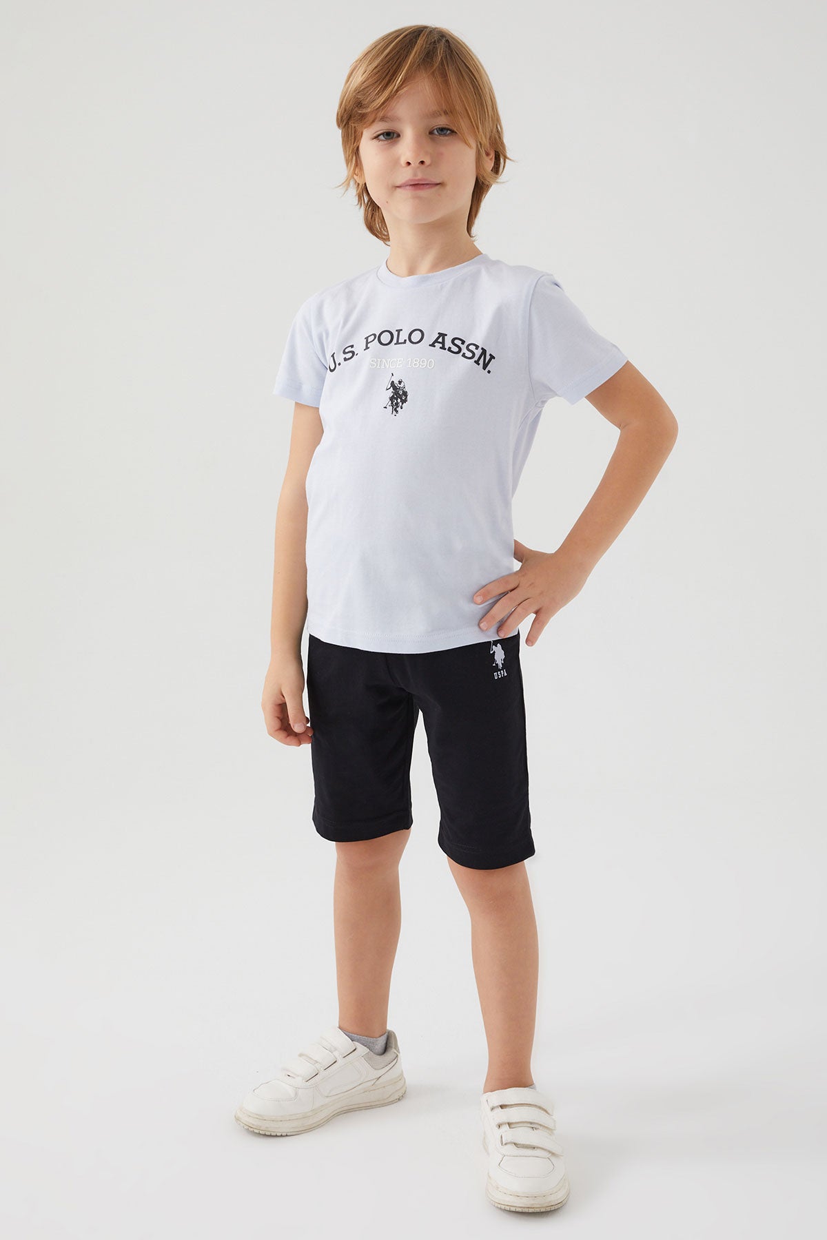 U.S. Polo Kids Boys Two Pieces Pajama Set Supreme