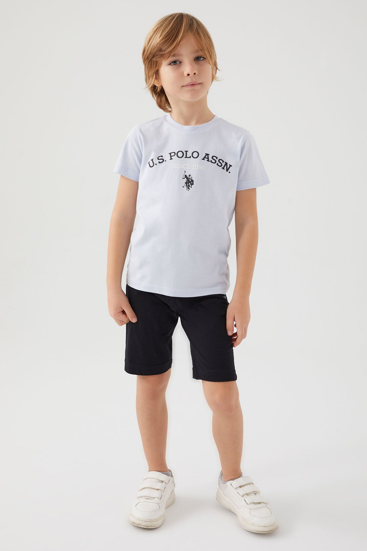 U.S. Polo Kids Boys Two Pieces Pajama Set Supreme