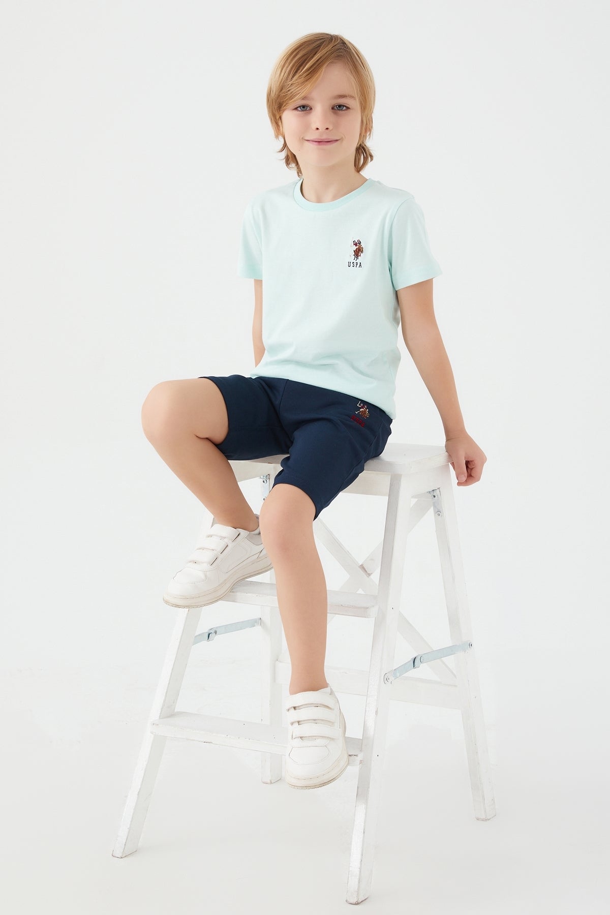 U.S. Polo Kids Boys Two Pieces Pajama Set Supreme