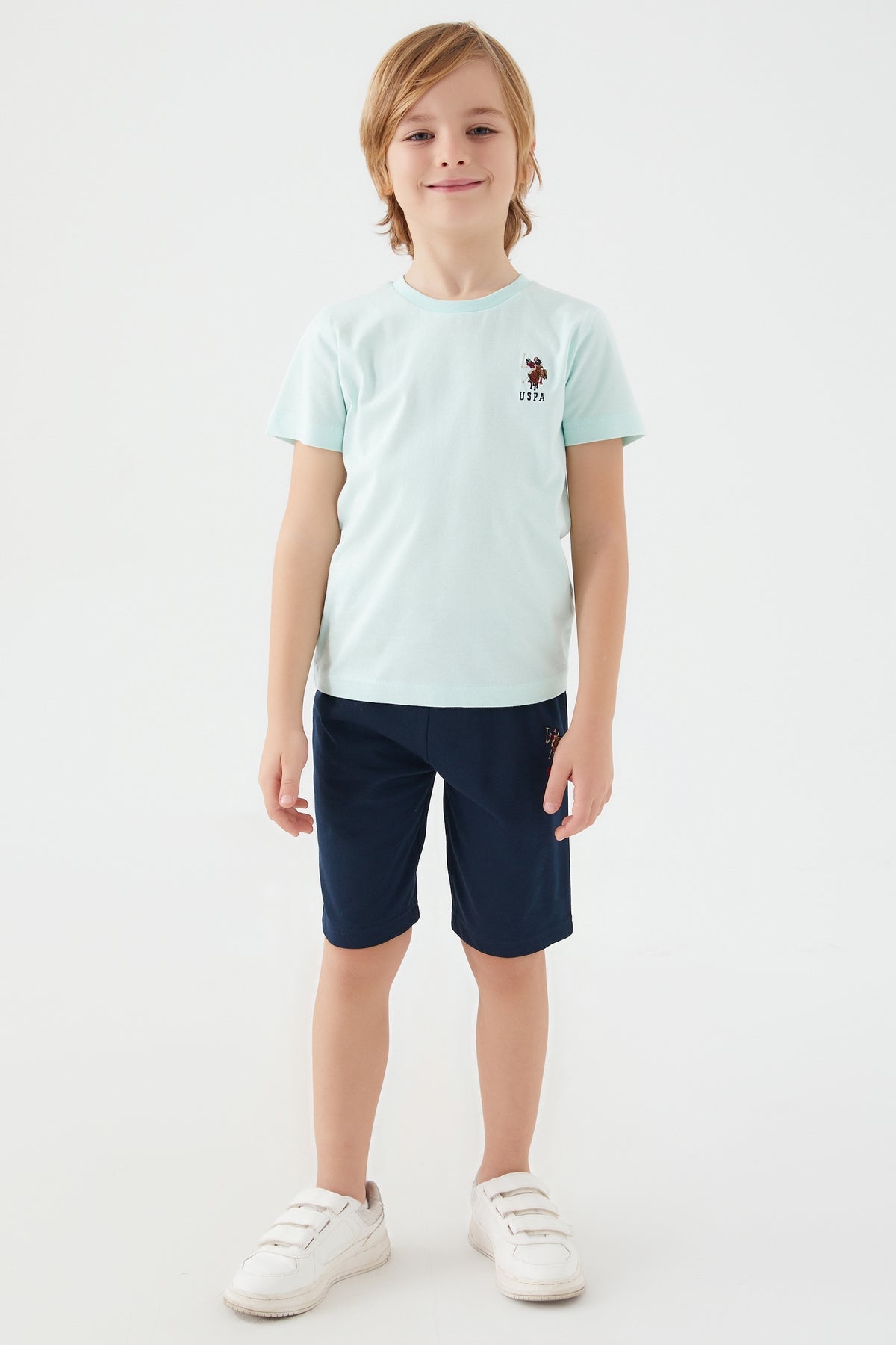 U.S. Polo Kids Boys Two Pieces Pajama Set Supreme