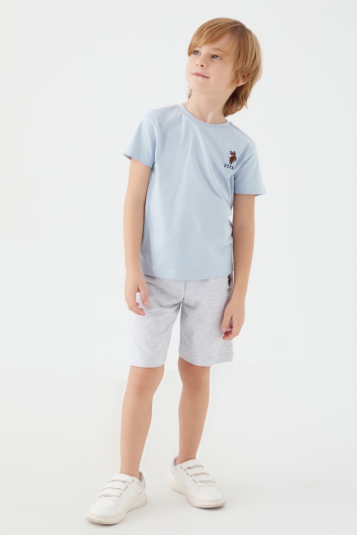 U.S. Polo Kids Boys Two Pieces Pajama Set Supreme