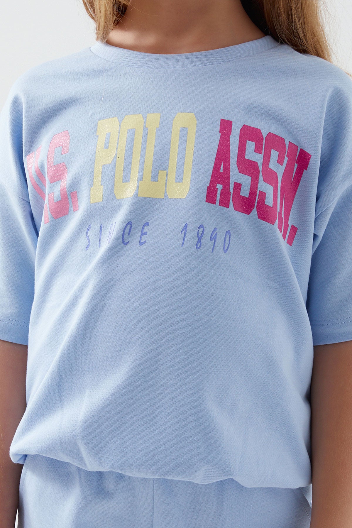 U.S. Polo Kids Girls Pyjama Set Two Threads