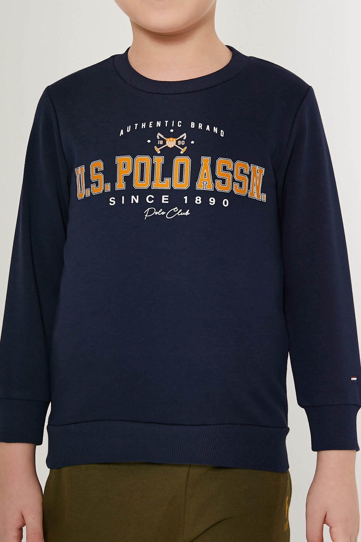 U.S. Polo Kids Boys Pajama Two Pieces Set Three Threads