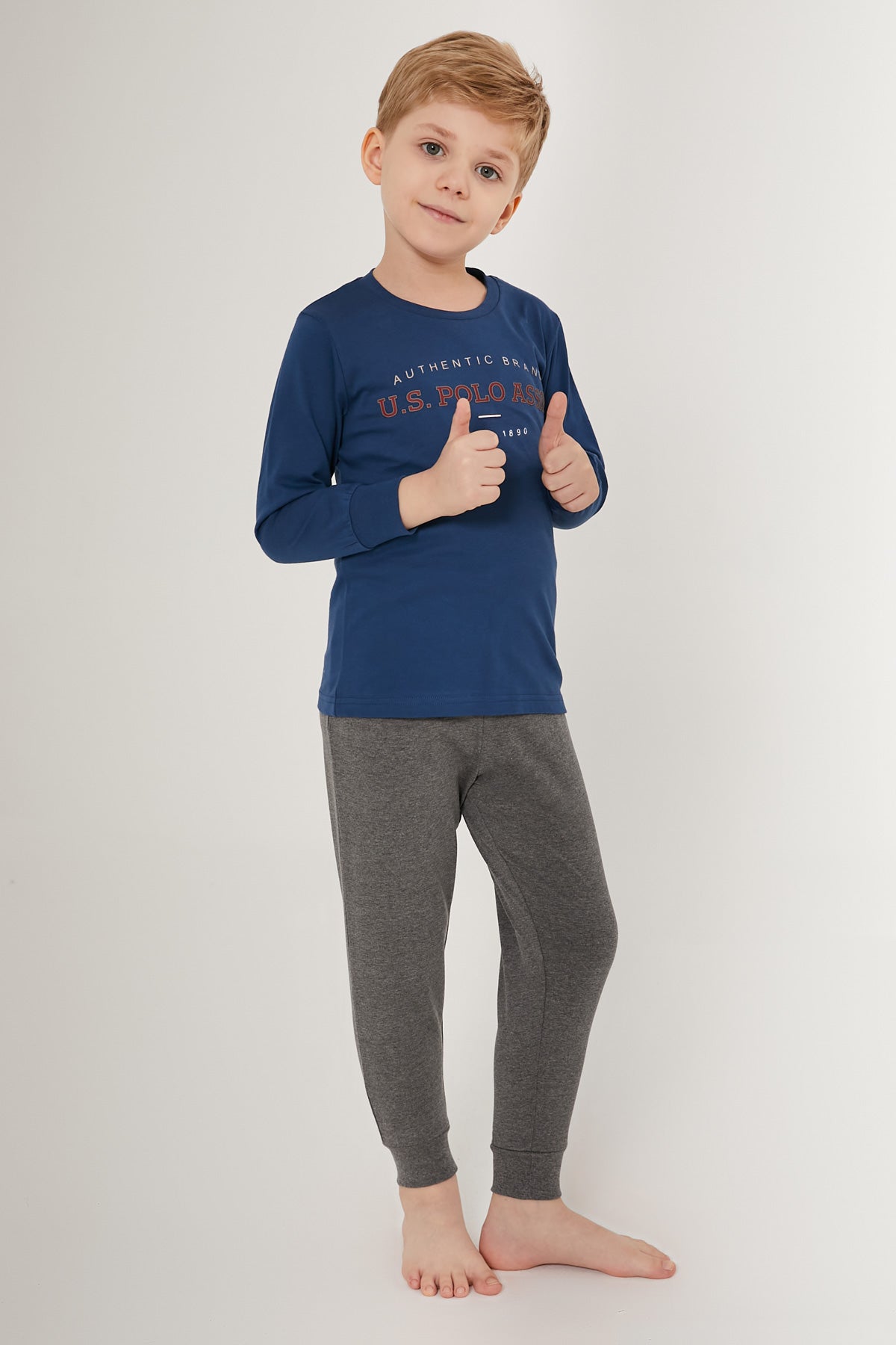 U.S. Polo Kids Boys Pajama Set Supreme