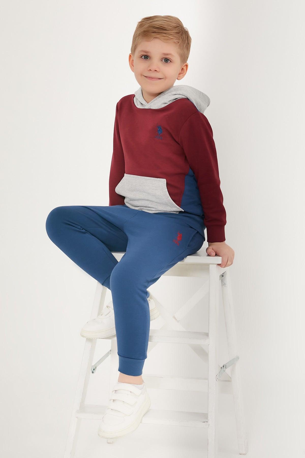 U.S. Polo Kids Boys Two Pieces Pajama Set