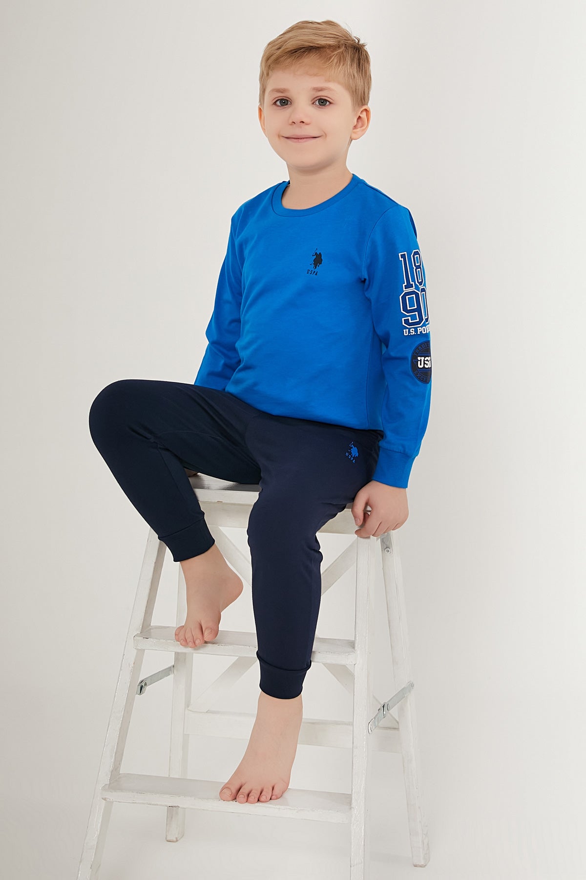 U.S. Polo Kids Boys Pajama Set Supreme