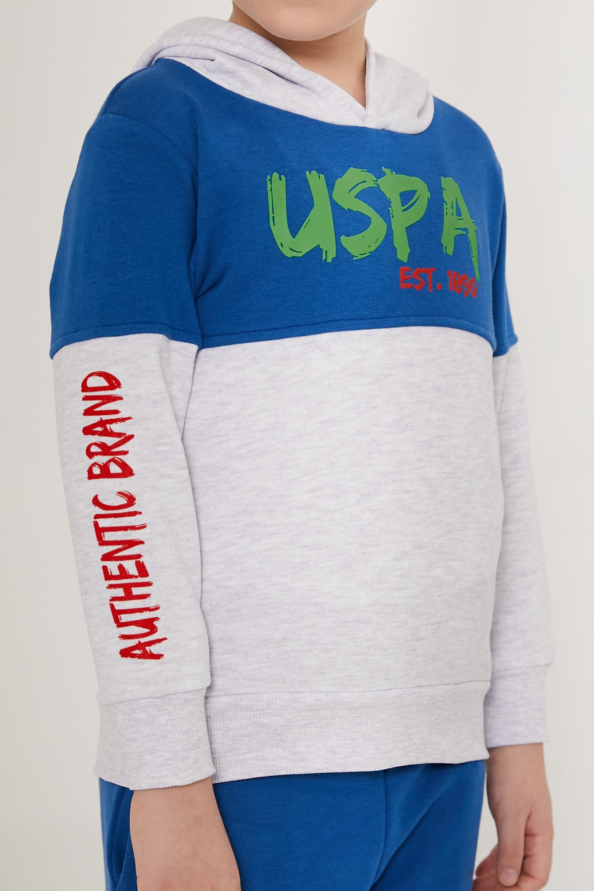U.S. Polo Kids Boys Pajama Two Pieces Set Three Threads