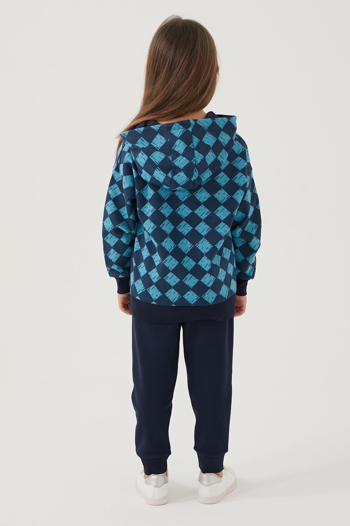U.S. Polo Kids Girls Pajamas Two Pieces Set Three Thread Raised