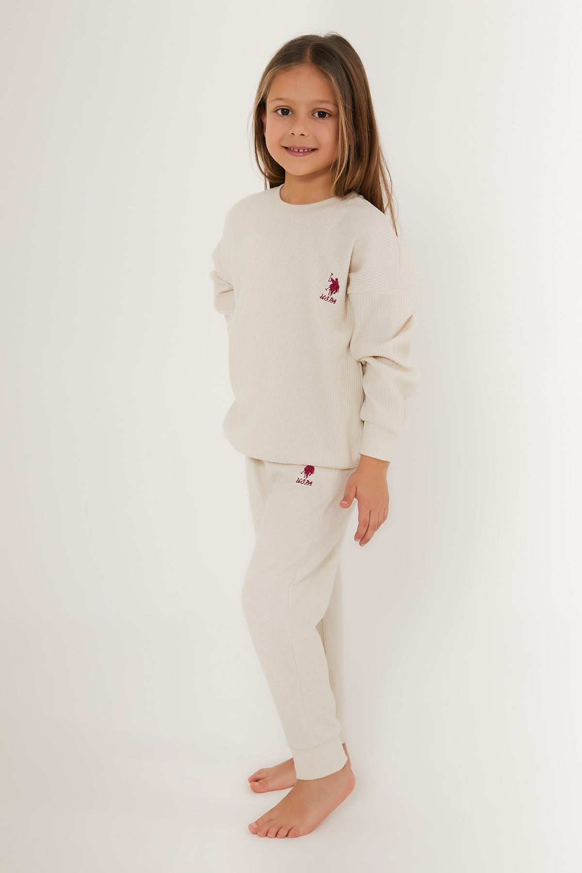 U.S. Polo Kids Girls Two Pieces Pajamas Set Camisole