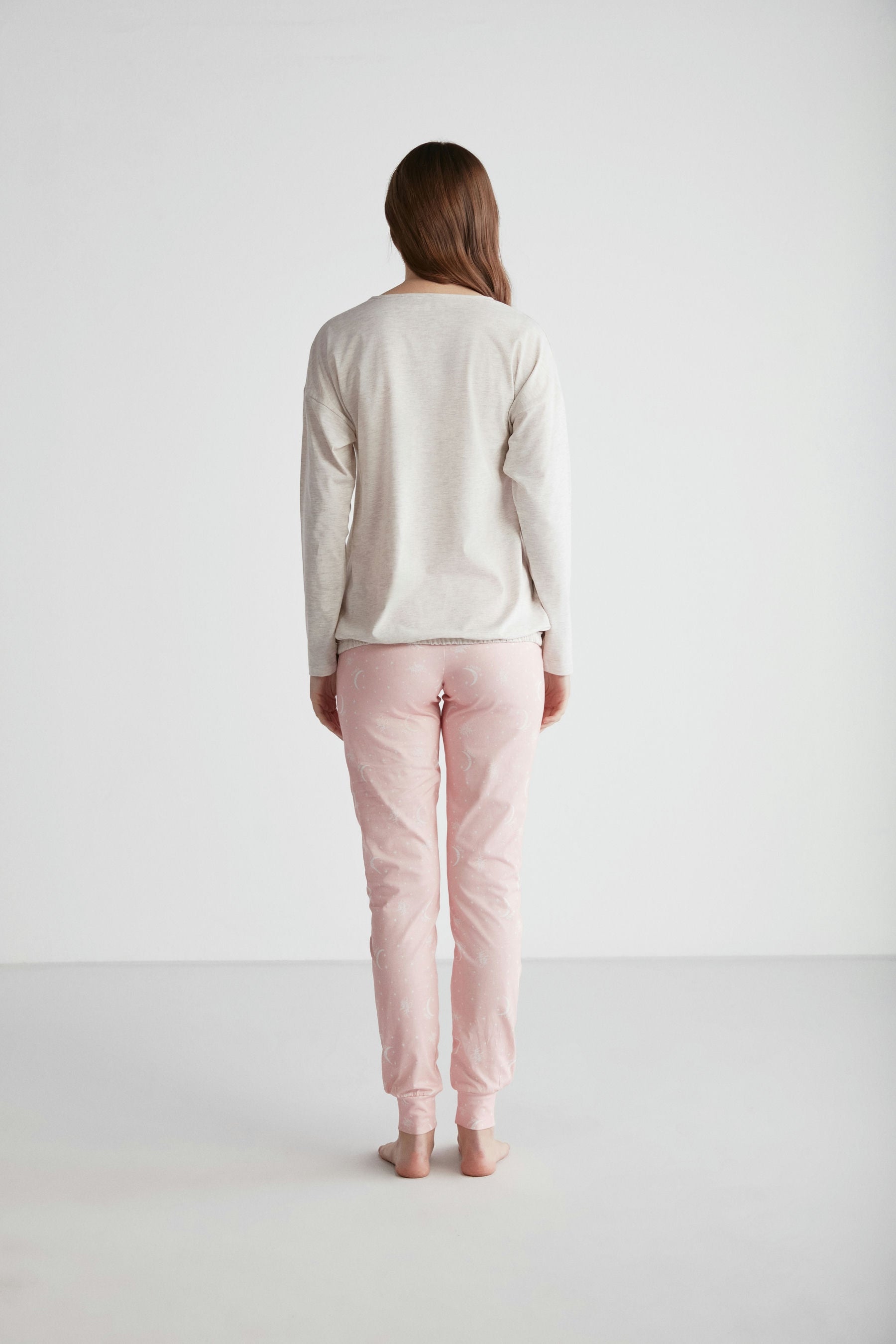 U.S. Polo Women Round Neck Pajama Set