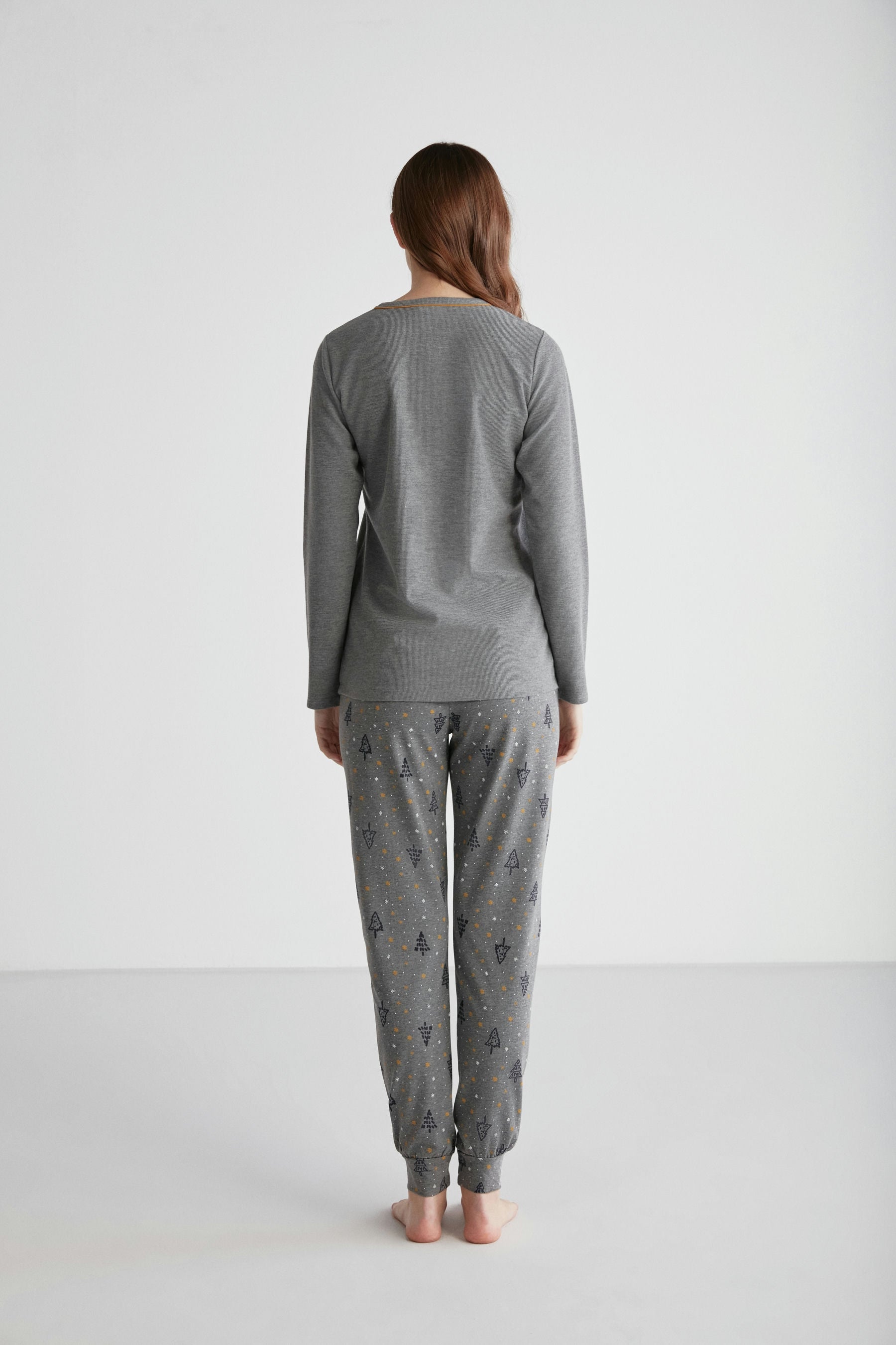 U.S. Polo Women Round Neck Pajama Set