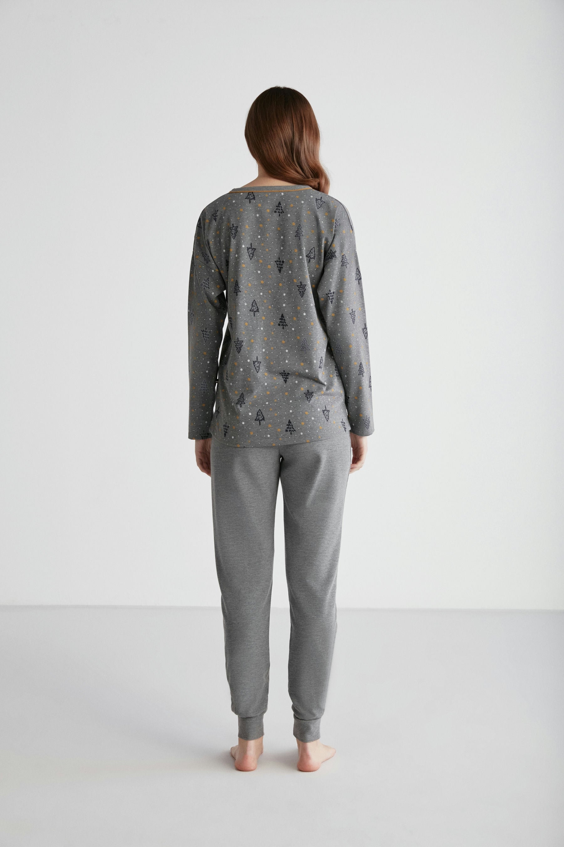U.S. Polo Women Round Neck Pajama Set