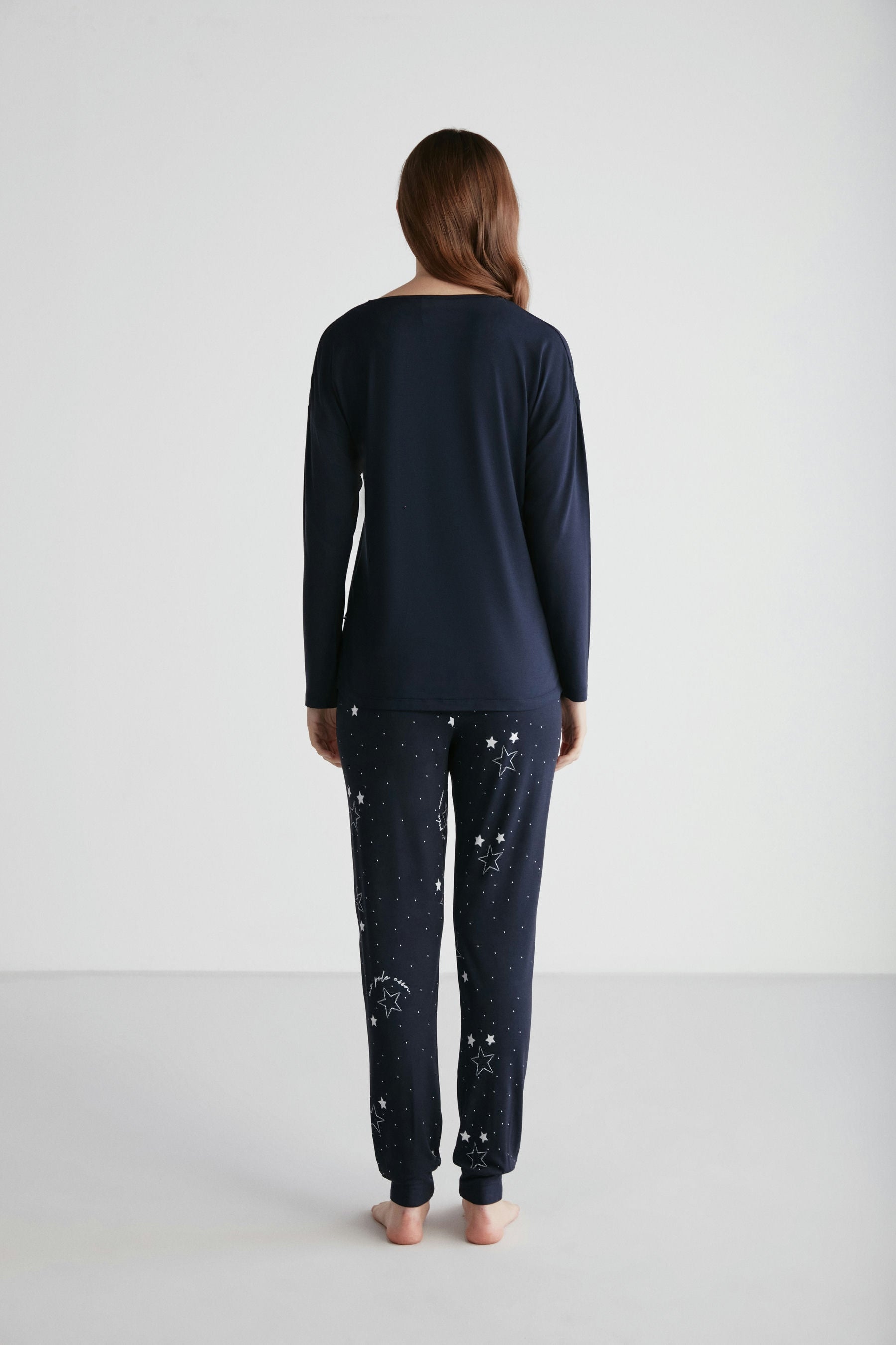 U.S. Polo Women Round Neck Pajama Set