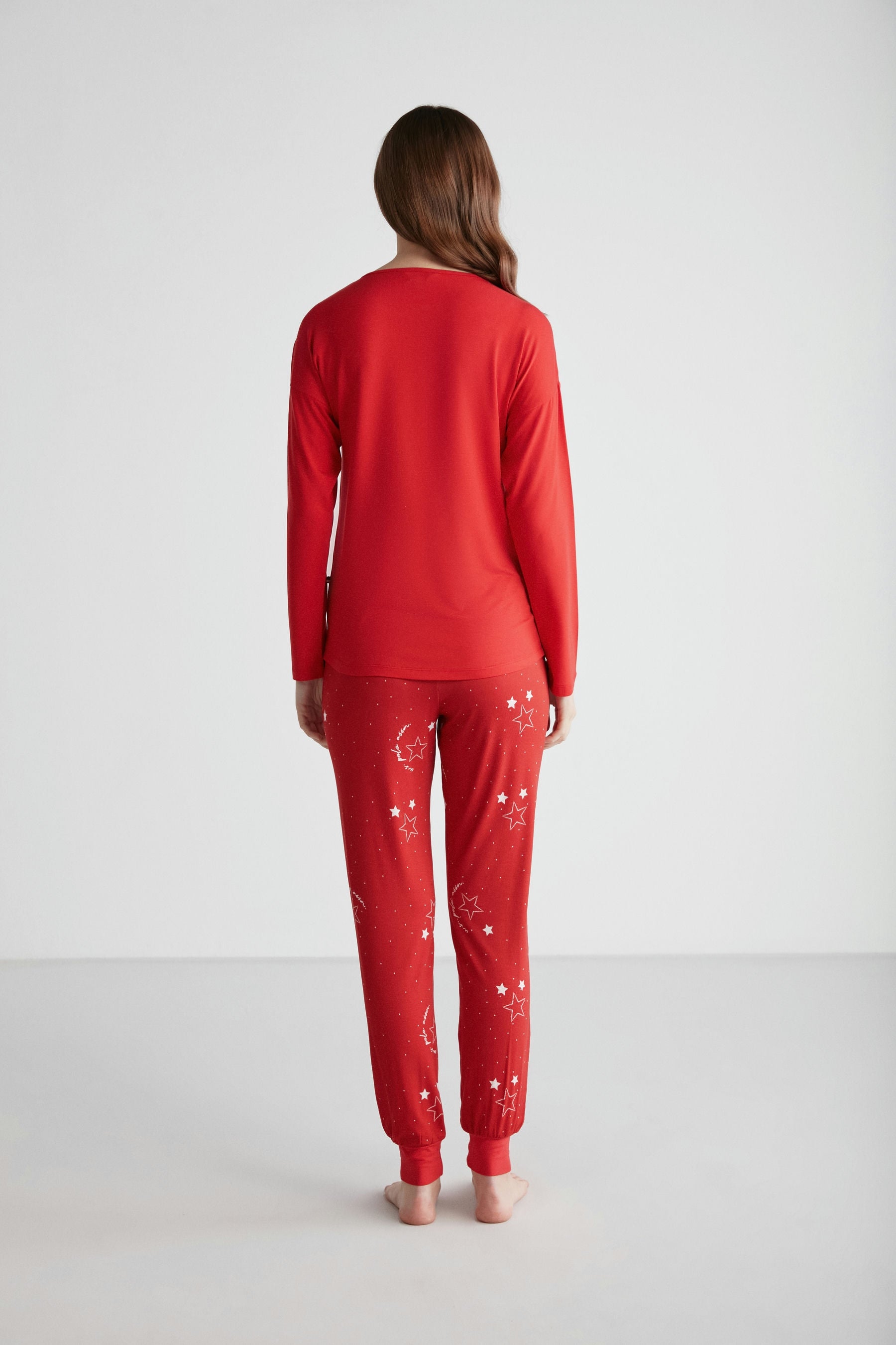 U.S. Polo Women Round Neck Pajama Set