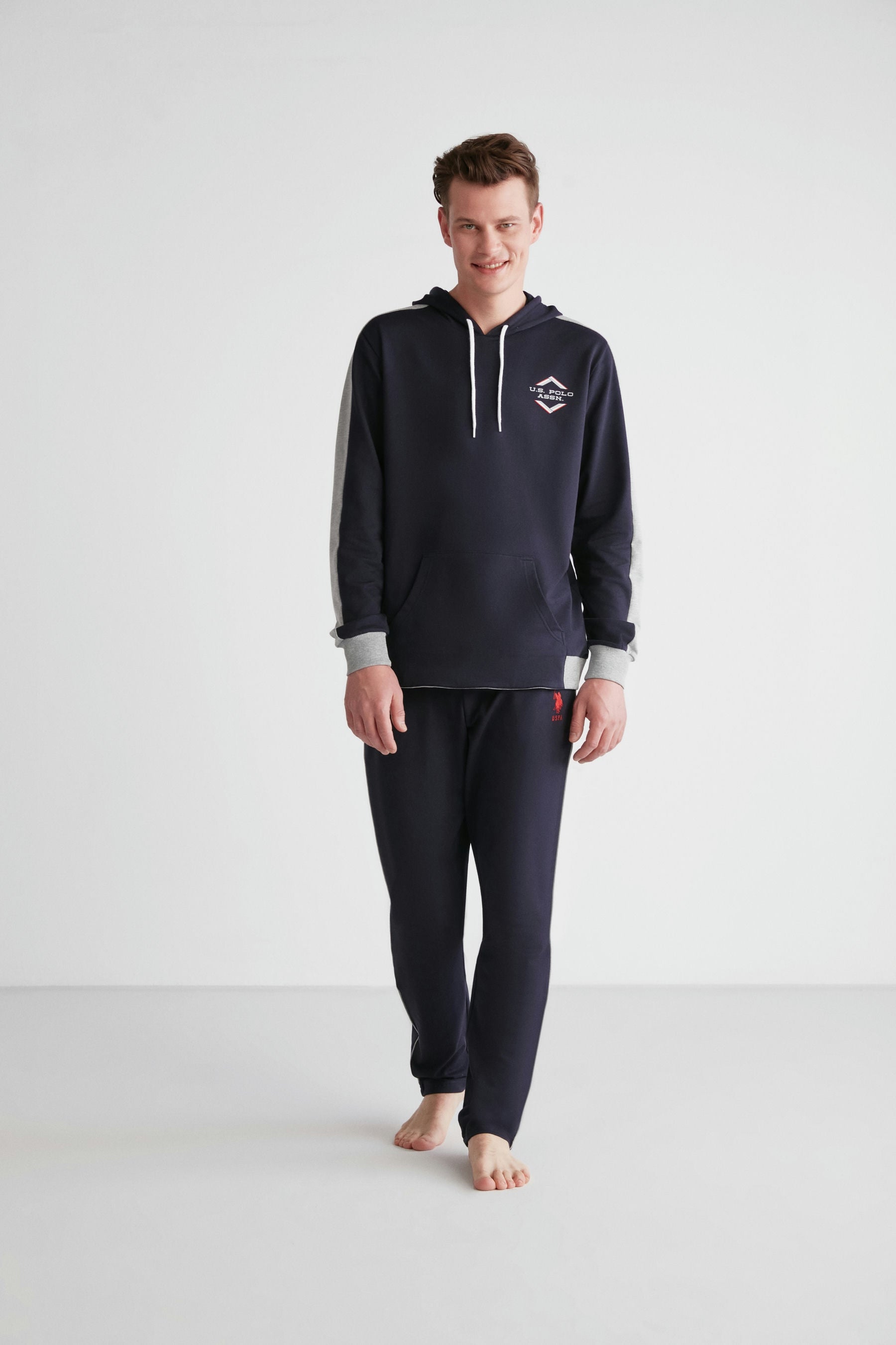 U.S. Polo Men Pajama Set Top and Pant